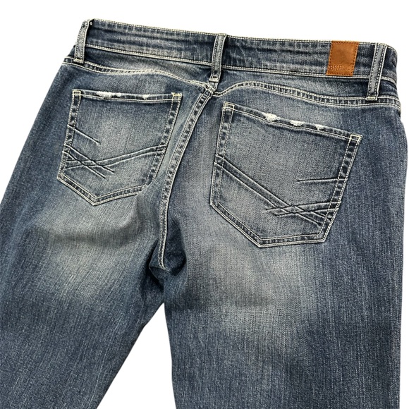 BKE Denim Stella Bootcut Jeans in Dark Blue Size 30 x 37 1/2 - Picture 4 of 7